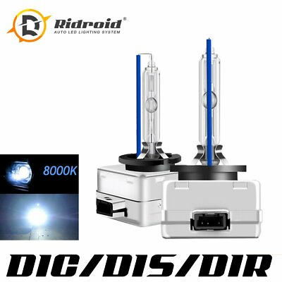 #ad 2 X D1C D1R D1S 8000K Ice Blue HID Xenon Headlight OEM Replacement Bulbs $13.98