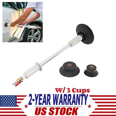 #ad Air Pneumatic Dent Puller Car Auto Body Repair Suction Cup Slide Tool Hammer Kit $48.45