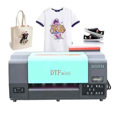 #ad Dual Print Heads DTF PRO XP600 Printer Unlimited Fabrics T shirt Cloth Printing $4880.00