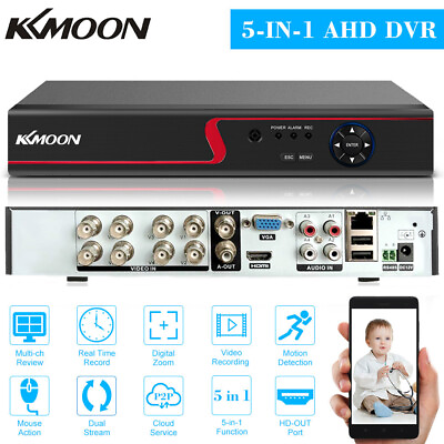 #ad KKMOON H.265 4 8 16CH 5IN1 1080P DVR Video Recorder For CCTV Camera System Z3H3 $52.99