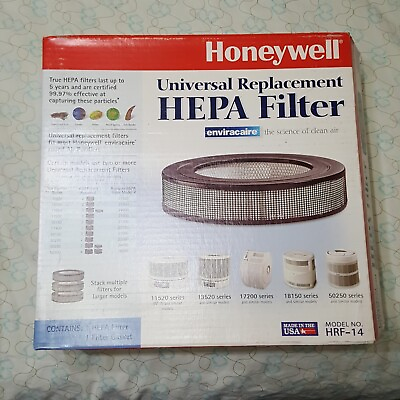 #ad Honeywell Air Purifier Universal Replacement HEPA Filter ENVIRACAIRE HRF 14 $14.50