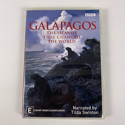 #ad Galapagos The Islands That Changed The World BBC TV DVD 2007 2 discs Region 4 AU $6.75