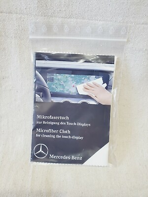 #ad OEM NEW MERCEDES BENZ MICROFIBER CLOTH for cleaning the touchdisplay A0009865500 $14.95