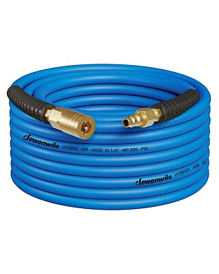 #ad DEWENWILS 1 4 In x 50FT Air Hose 300 PSI Heavy Duty Air Compressor Hose US $39.94