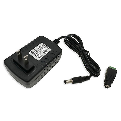 #ad DC 24V 1A amp AC Adapter Charger Power Supply For LED Strip Light 24 Volt $9.45