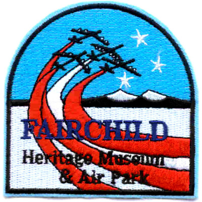#ad Fairchild Air Force Base Patch Heritage Museum amp; Air Park $12.42