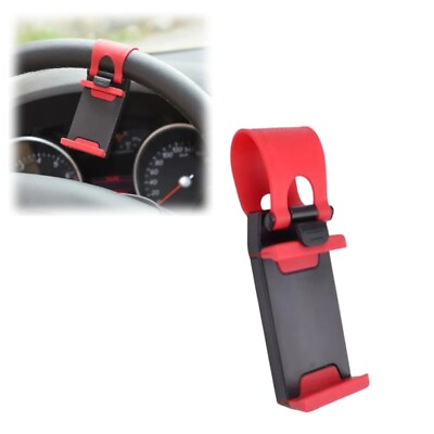 #ad Universal Car Steering Wheel Clip Stand Mount Holder Cradle Easy Installation $4.50