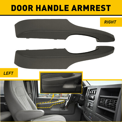 #ad 2X Inner Door Pull Handle for 03 19 Chevy Express GMC Savana Driver Side Armrest $37.04