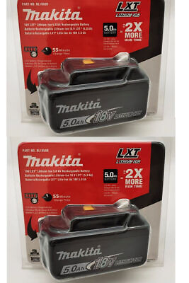 #ad 2PCS Makita BL1850 18V 5.0Ah LXT Li Ion Battery Brand NEW X $82.00