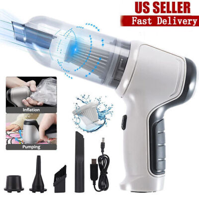#ad 3in1 Handheld Cordless Car Home Vacuum Cleaner 9000Pa Mini Air Blower Duster US $14.89
