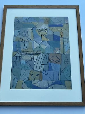 #ad MID CENTURY PAINTING URBAN MODERNISM CUBISM ABSTRACT EXPRESSIONISM MYSTERY ART $1500.00