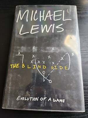 #ad 🚨🔥Vintage The Blind Side Book Michael Lewis Hardcover HC EUC $5.99