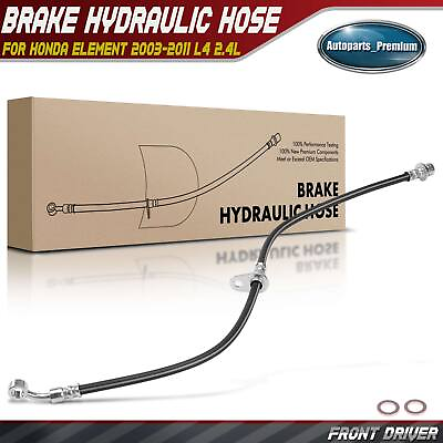 #ad Front Left LH Brake Hydraulic Hose for Honda Element 2003 2004 2005 2011 L4 2.4L $12.99