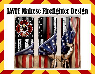 #ad Drink Water Cup IAVFF Firefighter Cup Design $54.99