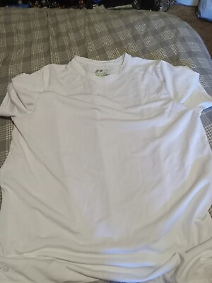#ad Russell White Fresh Force Shirt Size Medium $13.45