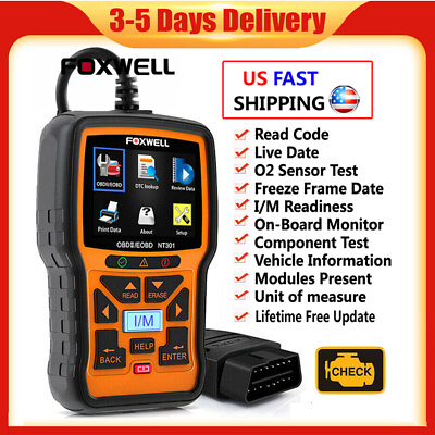 #ad Auto OBD2 Scanner Code Reader Diagnostic Tool for Cars Engine Codes Read Clear $61.99