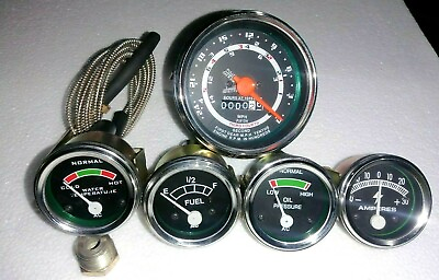 #ad Ford Tractor 600700800900180020004000 Tacho TempOil Amp Fuel Gauge Kit $26.34