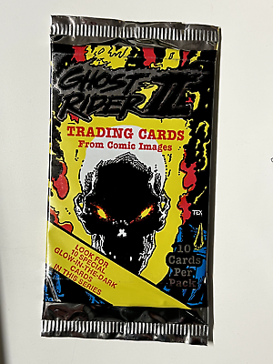 #ad 1992 MARVEL GHOST RIDER Series 2 Trading Card Pack $8.00