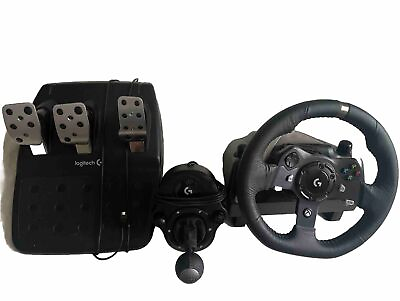 #ad Logitech G920 Racing Wheel and Pedals G Driving Force Shifter Bundle $300.00
