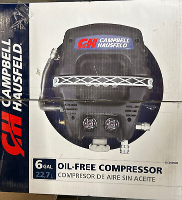 Campbell Hausfeld 6 GAL. Oil Free Air Compressor DC060000 $75.00