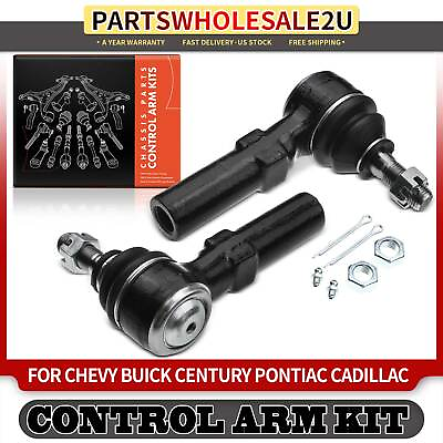 #ad 2x Outer Tie Rod End for Chevrolet Camaro Cadillac DeVille Buick Riviera Saturn $27.49