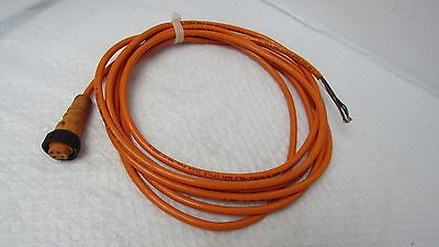 #ad LUMBERG 4PIN FEMALE CONNECTOR CABLE STYLE 2654 $11.00