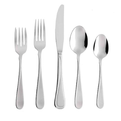 #ad Oneida FLIGHT Stainless Steel 20pc. Flatware Set Service for Four $29.99