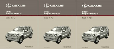 #ad 2007 Lexus GX 470 Shop Service Repair Manual Complete Set $217.99