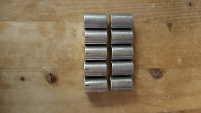 #ad 304 STAINLESS STEEL LOT OF 10 PIECES 1 1 4quot; DIAMETER x 1 5 8quot; LONG $29.00