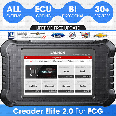 #ad Launch Creader Elite 2.0 for Ford GM Chevy Series AllSystem Diagnostic Scan Tool $199.00