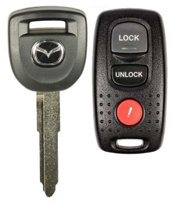 #ad #ad NEW Mazda 3 6 Hatchback Wagon 2004 2009 Chipped Key Remote Fob KPU41846 $19.99