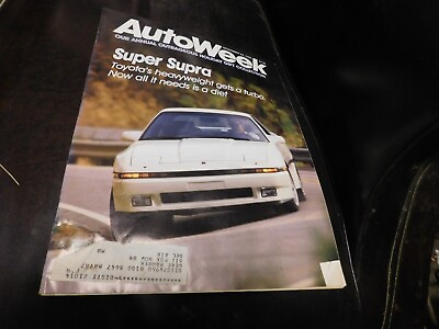 #ad AutoWeek Magazine November 24 1986 $5.49