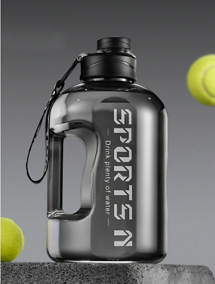#ad MEGA Gallon Water Bottle with Handle Leakproof Jug for Gym Fitness amp; Outdoors $18.50