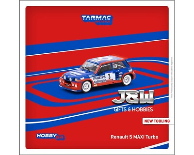 #ad Tarmac Works Renault 5 MAXI Turbo Tour de Corse Rallye de France 85 Winner 1 64 $17.99