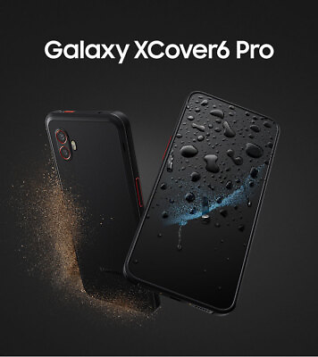 #ad Samsung Galaxy Xcover 6 Pro SM G736U 128GB Black ATamp;T LOCKED Excellent $233.00