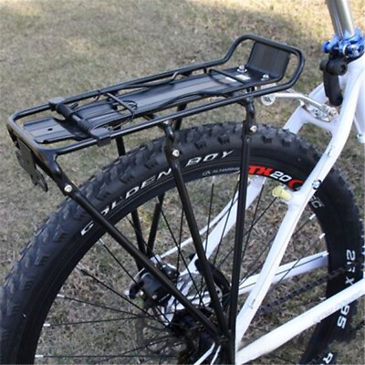 #ad Bicycle Rear Rack Mountain Bike Carrier Bracket Luggage Pannier Cycle Seat USA $25.66