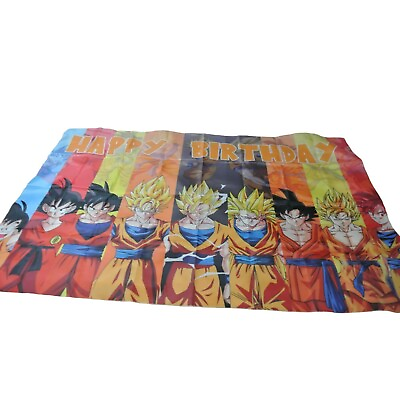 #ad Cloth Banner Dragon Ball Z New unopened package SAP $12.00