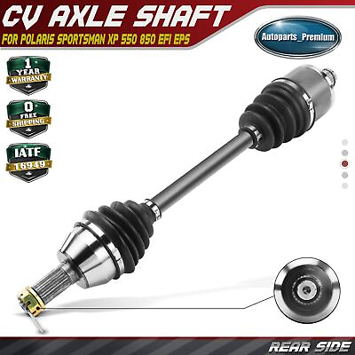 #ad New Rear Left or Right CV Axle Assembly for Polaris Sportsman XP 550 850 EFI EPS $69.99