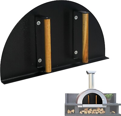 #ad Simond Store Pizza Oven Door 20” L X 11” H Stainless Steel w Wooden Handle $109.00