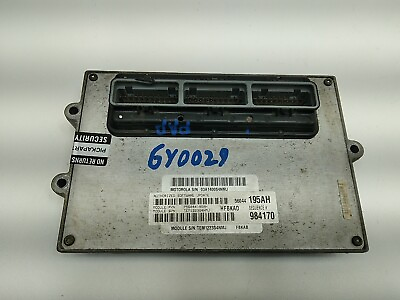 #ad 2003 ONLY Jeep Liberty 3.7L A T Engine Computer Electronic Control Module OEM $67.45