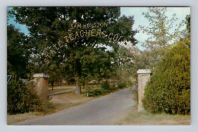 #ad Huntsville TX Texas Sam Houston State Teachers College Vintage Postcard $7.99
