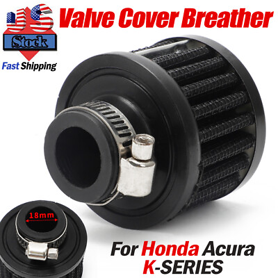 #ad K20 K24 Valve Cover Breather Filter 18mm For Acura Integra RSX Civic K Series US $12.99