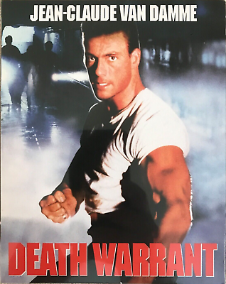 #ad Death Warrant Blu ray w Slipcover Scorpion Releasing Jean Claude Van Damme NEW $24.99