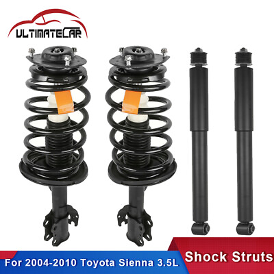 #ad Set 4 Complete Struts Shock Absorbers For 2004 2010 Toyota Sienna FrontRear $170.96