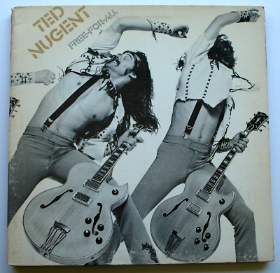 #ad Ted Nugent – Free For All Vinyl LP Buy it Now FREE Shipping $13.00