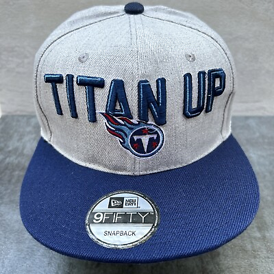 #ad Tennessee Titans Hat quot;Titan Upquot; New Era Fits Snap Back OSFM Wool Blend Cap H37 $31.10
