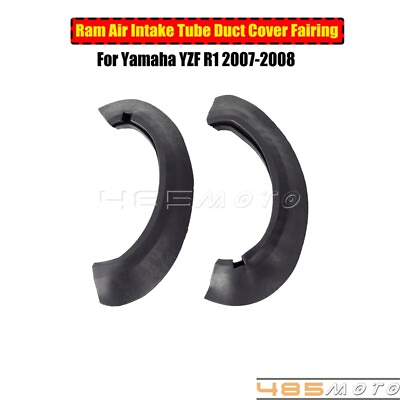 #ad Ram Air Intake Tube Duct Cover Fairing For Yamaha 1000 YZF R1 2007 2008 YZF R1 $13.09