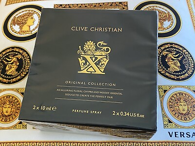 #ad Clive Christian Original Collection X Gift Set 2 x 10ml Brand New Sealed $89.99