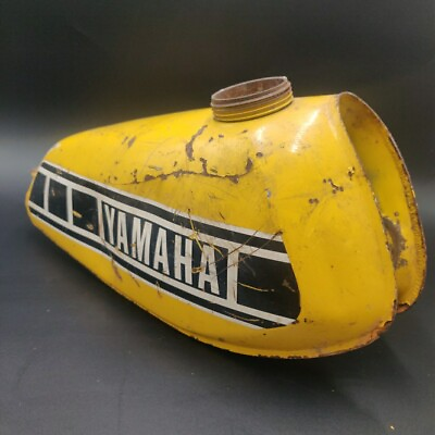 #ad Yamaha Yellow Motorcycle Gas Tank $75.00