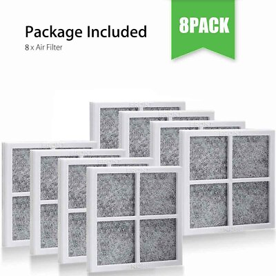 For LG LT120F LMXS30776S Fresh Air Replacement Refrigerator Air Filter 4 8 Pack $18.75